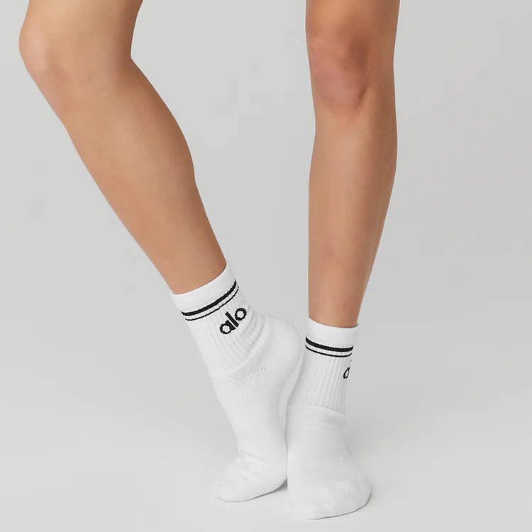 Unisex Half-Crew Throwback Sock